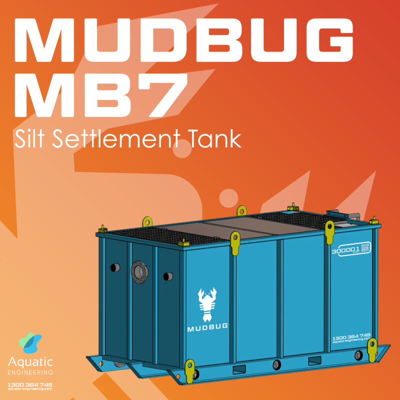 Mudbug Side View MudBug MB7 | Industrial Water & Wastewater Treatment | Aquatic Engineering